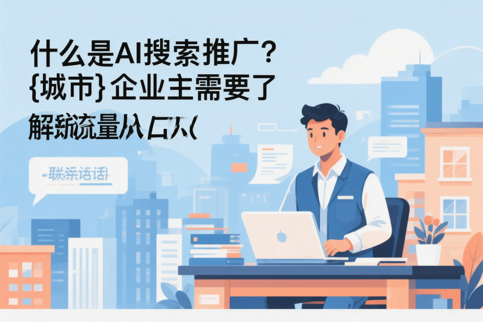 什么是AI搜索推广？七台河企业主需要了解的新流量入口