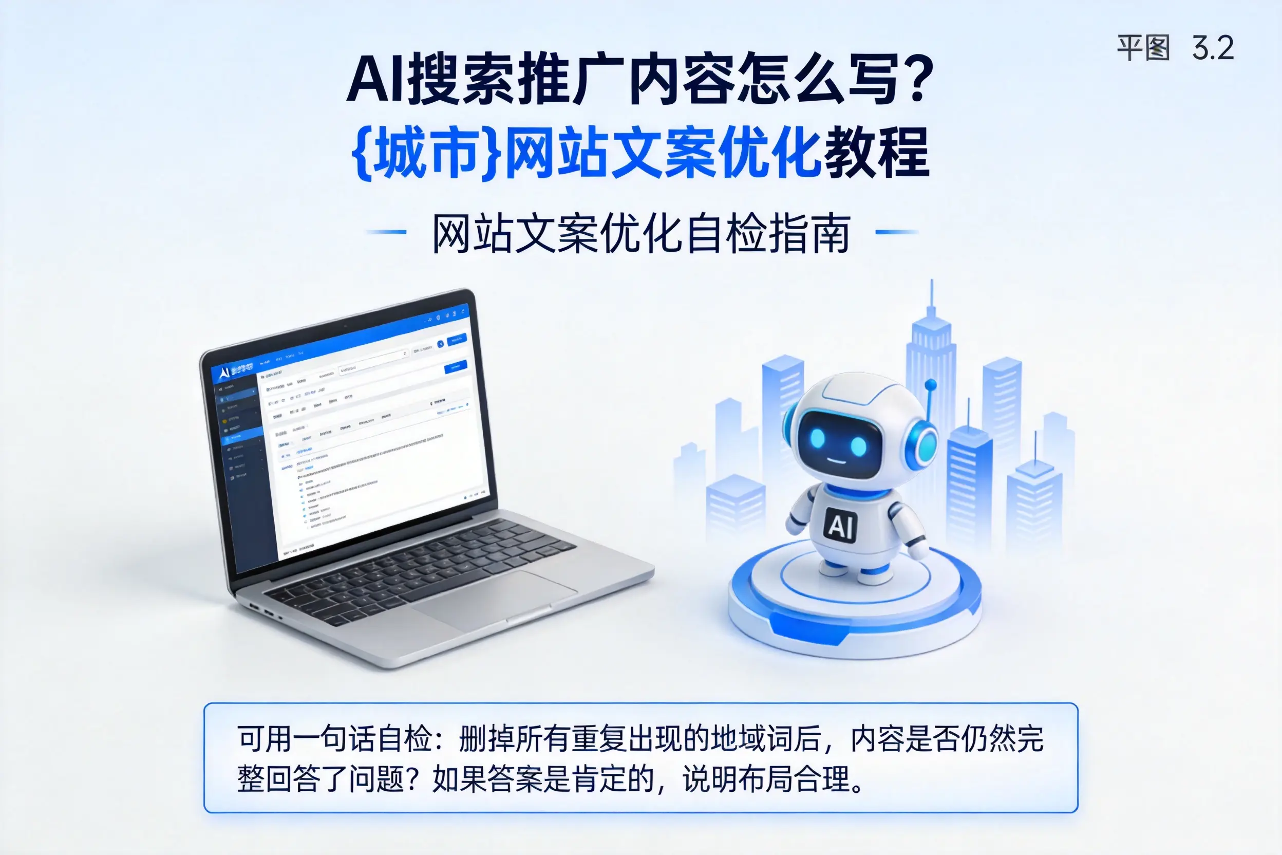 AI搜索推广内容怎么写?七台河网站文案优化教程