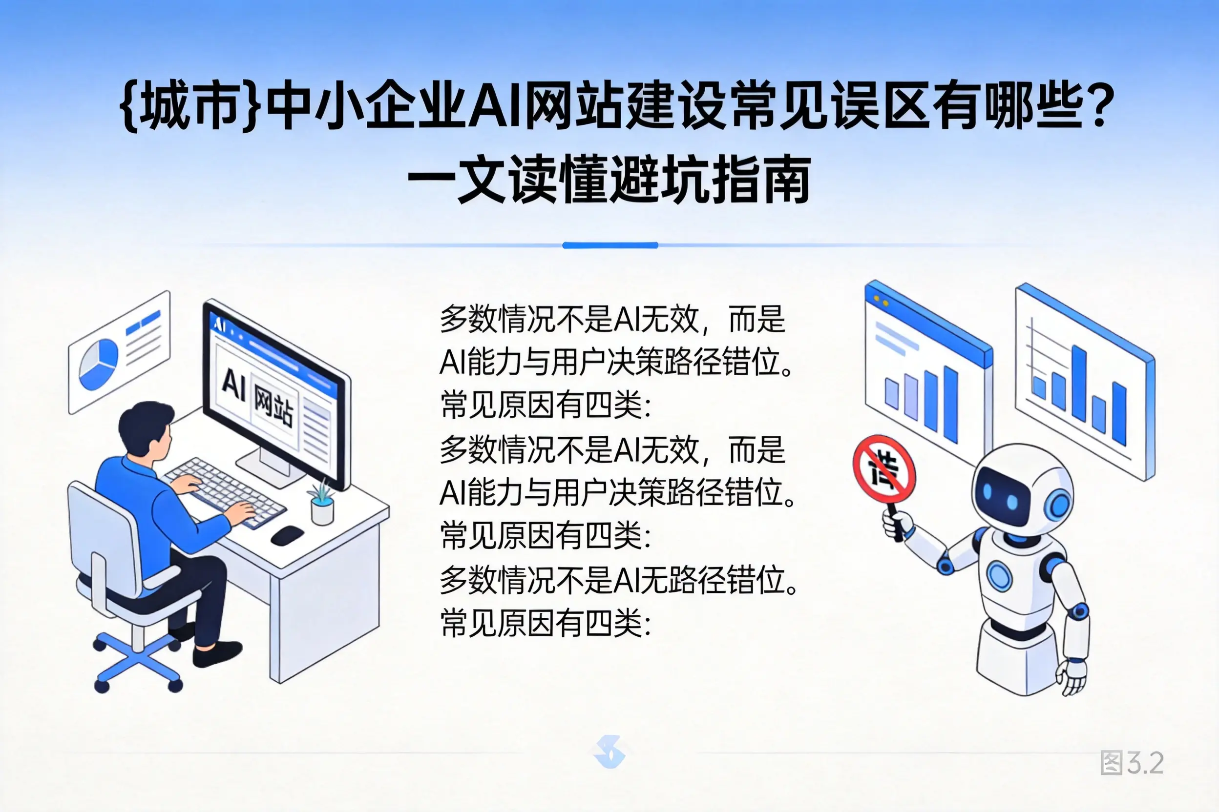 七台河中小企业AI网站建设常见误区有哪些?一文读懂避坑指南