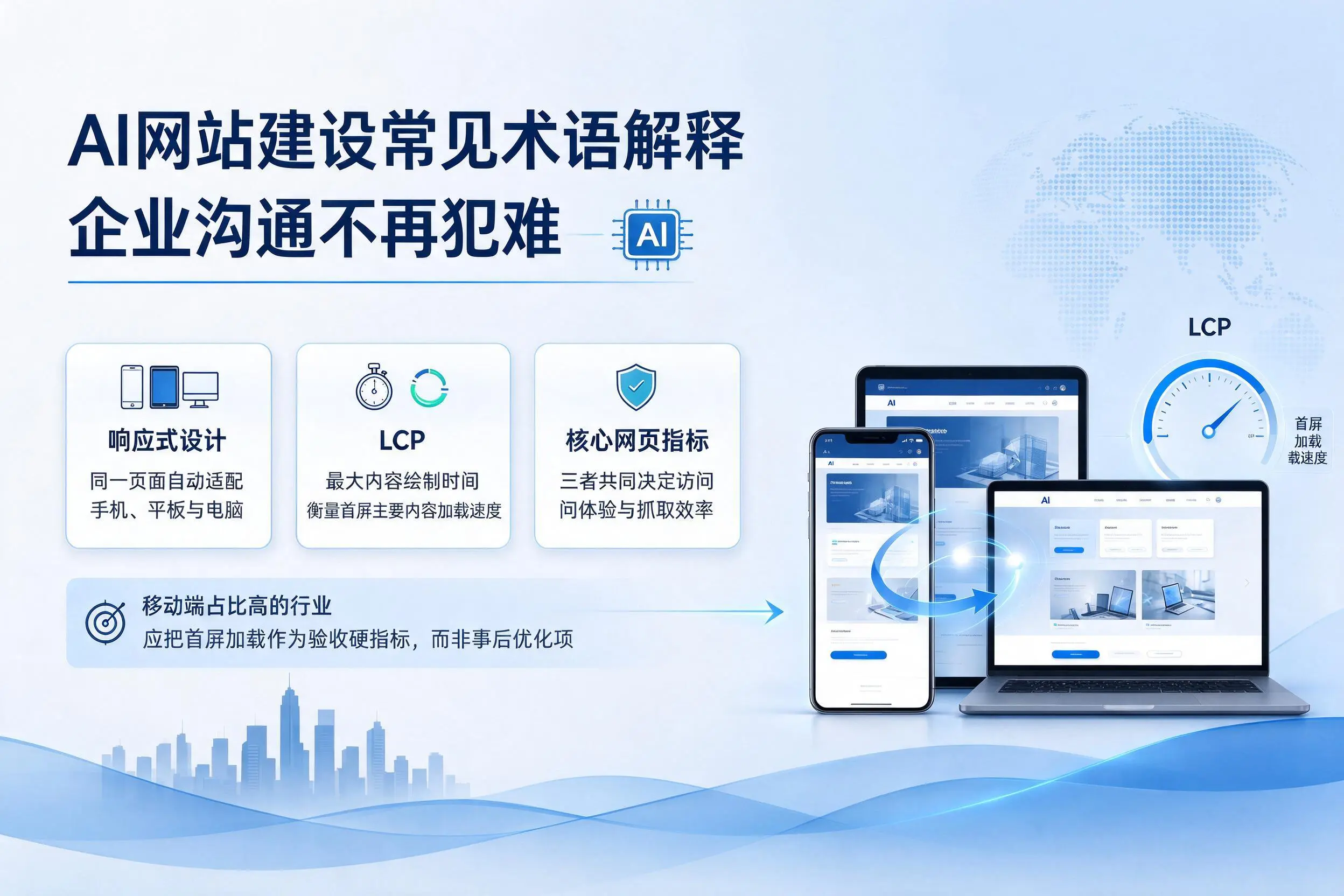 AI网站建设常见术语解释,七台河企业沟通不再犯难